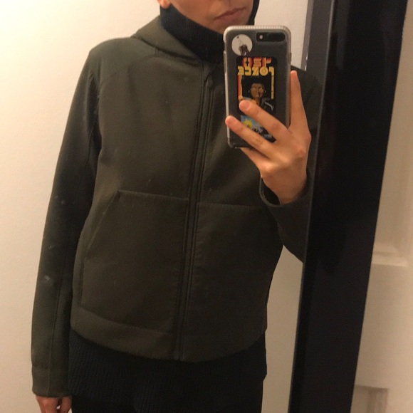 neoprene hooded jacket